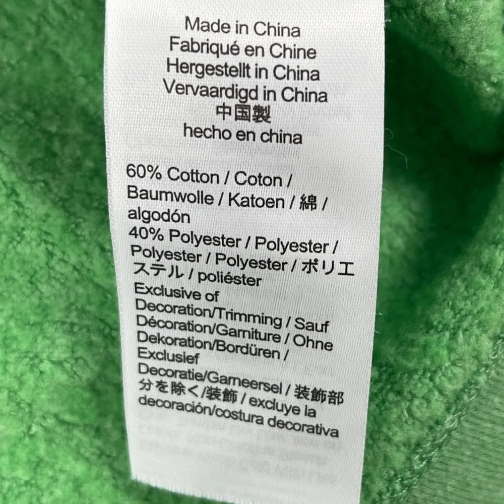 Crewcuts Kids 4-5‎ Green Sweatshirt Button Mock Neck Pullover